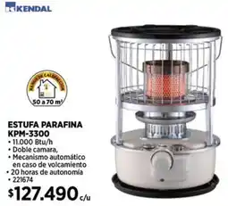 Construmart Kendal estufa parafina oferta