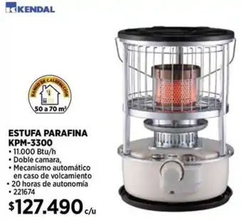 Construmart Kendal estufa parafina oferta