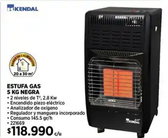 Construmart Kendal estufa gas oferta