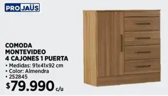 Construmart Projaüs comoda montevideo oferta