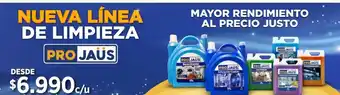 Construmart Projaüs nueva línea de limpieza oferta