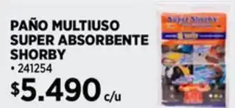 Construmart Shorby paño multiuso super absorbente oferta