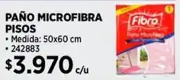 Construmart Fibra paño micro pisos oferta