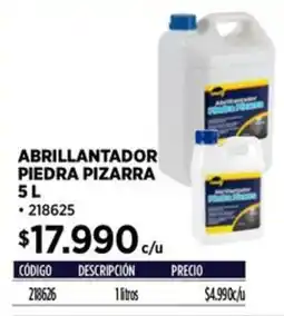 Construmart Abrillantador piedra pizarra oferta