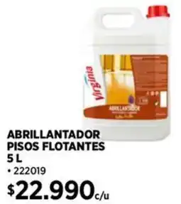 Construmart Virginia abrillantador pisos flotantes oferta
