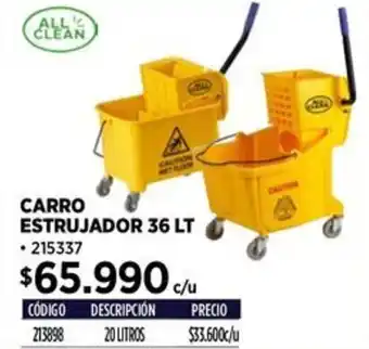 Construmart Carro estrujador oferta