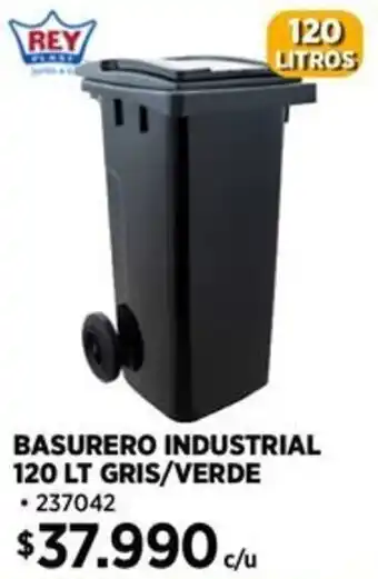 Construmart Basurero industrial 120 L oferta