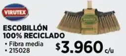 Construmart Virutex escobillón 100% reciclado oferta