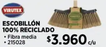 Construmart Virutex escobillón 100% reciclado oferta