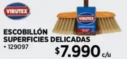 Construmart Virutex escobillón superficies delicadas oferta
