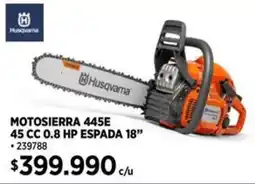 Construmart Husqvama motosierra 445E oferta