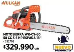 Construmart Wulkan motosierra oferta