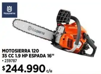Construmart Husqvama motosierra 120 oferta
