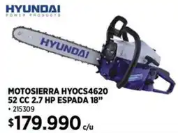 Construmart Hyundai power motosierra hyocs4620 oferta