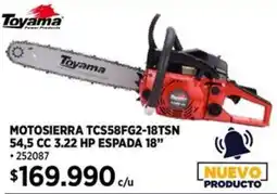 Construmart Toyama motosierra oferta