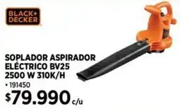 Construmart Black+ decker soplador aspirador eléctrico BV25 oferta