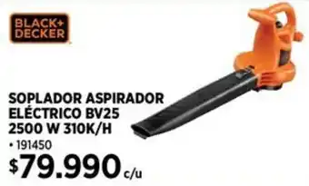 Construmart Black+ decker soplador aspirador eléctrico BV25 oferta