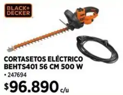 Construmart Black+ decker cortasetos eléctrico oferta