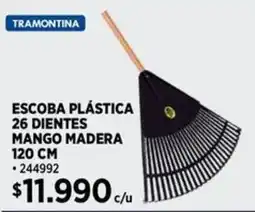 Construmart Tramontina escoba plástica oferta