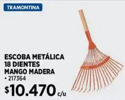 Construmart Tramontina escoba metálica oferta