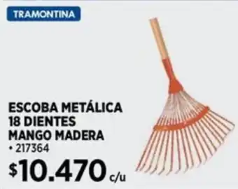 Construmart Tramontina escoba metálica oferta