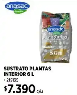 Construmart Anasac jardin sustrato plantas interior oferta