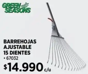 Construmart Green seasons barrehojas ajustable oferta