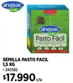 Construmart Anasac jardin semilla pasto facil oferta
