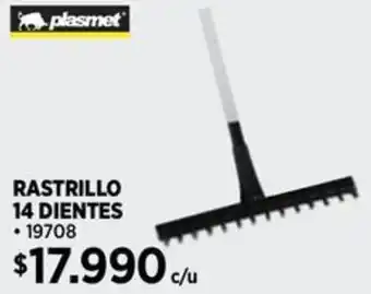 Construmart Plasmet rastrillo oferta