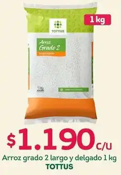 Tottus Tottus arroz grado 2 largo y delgado oferta