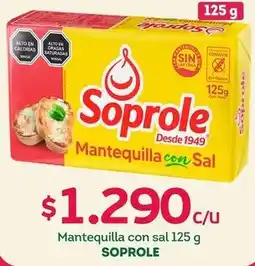 Tottus Soprole mantequilla con sal oferta