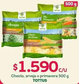 Tottus Tottus choclo, arveja o primavera oferta