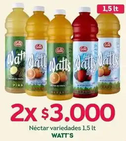 Tottus Watt's néctar variedades oferta