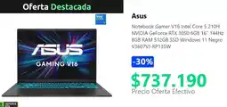 PC Factory Asus notebook gamer oferta