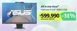 PC Factory Asus all in one oferta