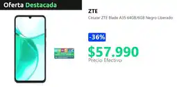 PC Factory ZTE celular blade A35 oferta