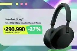 PC Factory Sony headset oferta