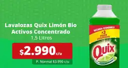 Quix lavalozas limón bio activos concentrado