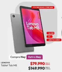 La Polar Lenovo tablet tab M8 oferta