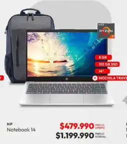 La Polar Hp notebook 14 oferta