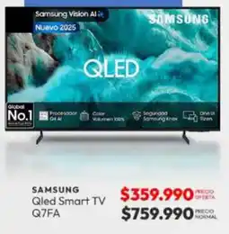 La Polar Samsung qled smart tv 50" oferta
