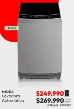La Polar Midea lavadora automática oferta