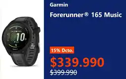 Entel Garmin forerunner 165 music oferta