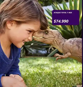 Ripley T-rex ataque total oferta