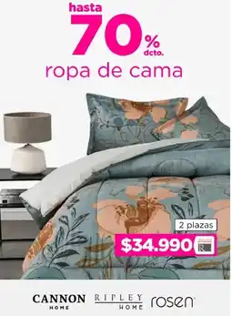 Ripley Ropa de cama oferta
