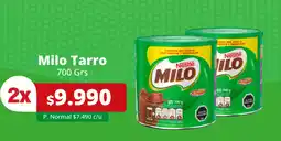 Supermercado El Trébol Milo Tarro oferta