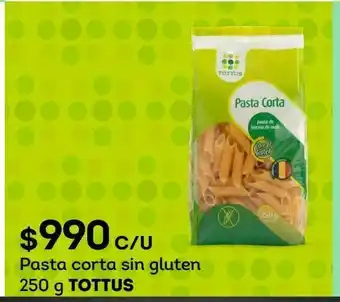 Tottus Pasta corta sin gluten 250 g tottus oferta