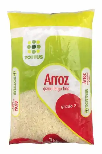 Tottus Arroz g2 largo fino 1kg oferta