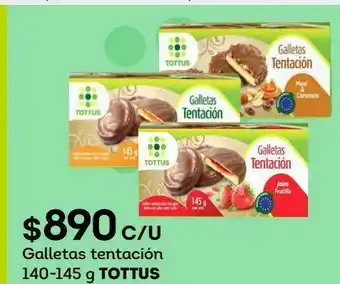 Tottus Galletas tentación 140-145 g tottus oferta