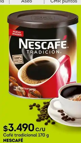 Tottus Café tradicional 170 g nescafé oferta
